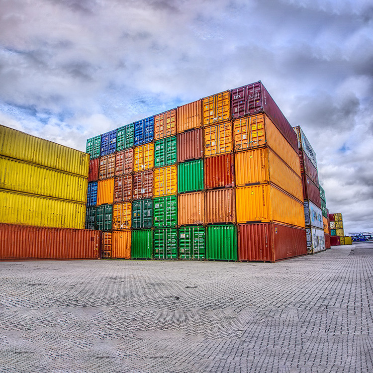 Empresas de transporte marítimo de carga de contêineres 40HQ/40GP com desconto China para os Emirados Árabes Unidos para carga geral
